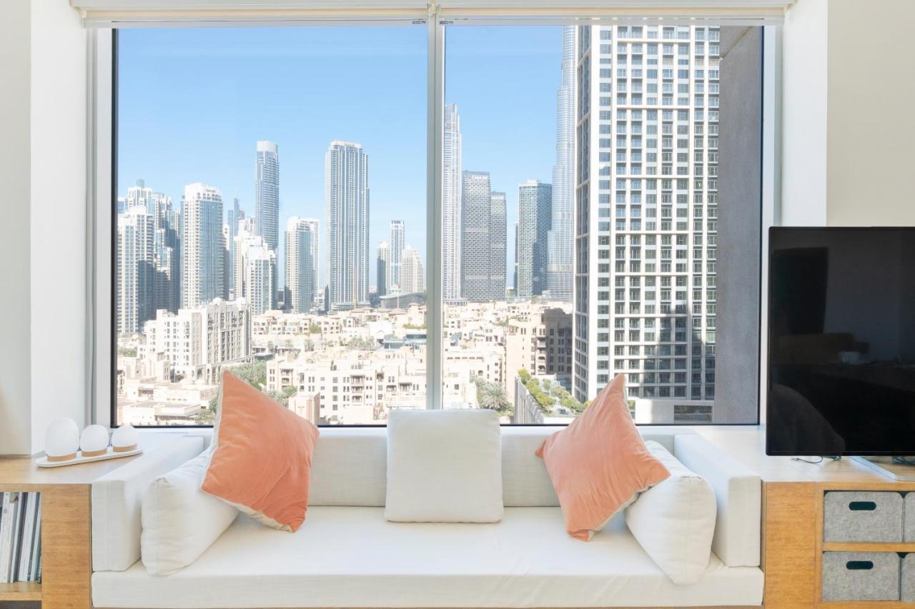Chic 2Br Apartment, Prime Location Near Dubai Mall - Allsopp&Allsopp Exteriér fotografie