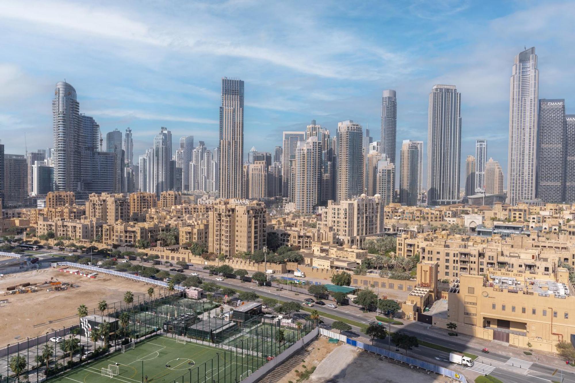 Chic 2Br Apartment, Prime Location Near Dubai Mall - Allsopp&Allsopp Exteriér fotografie