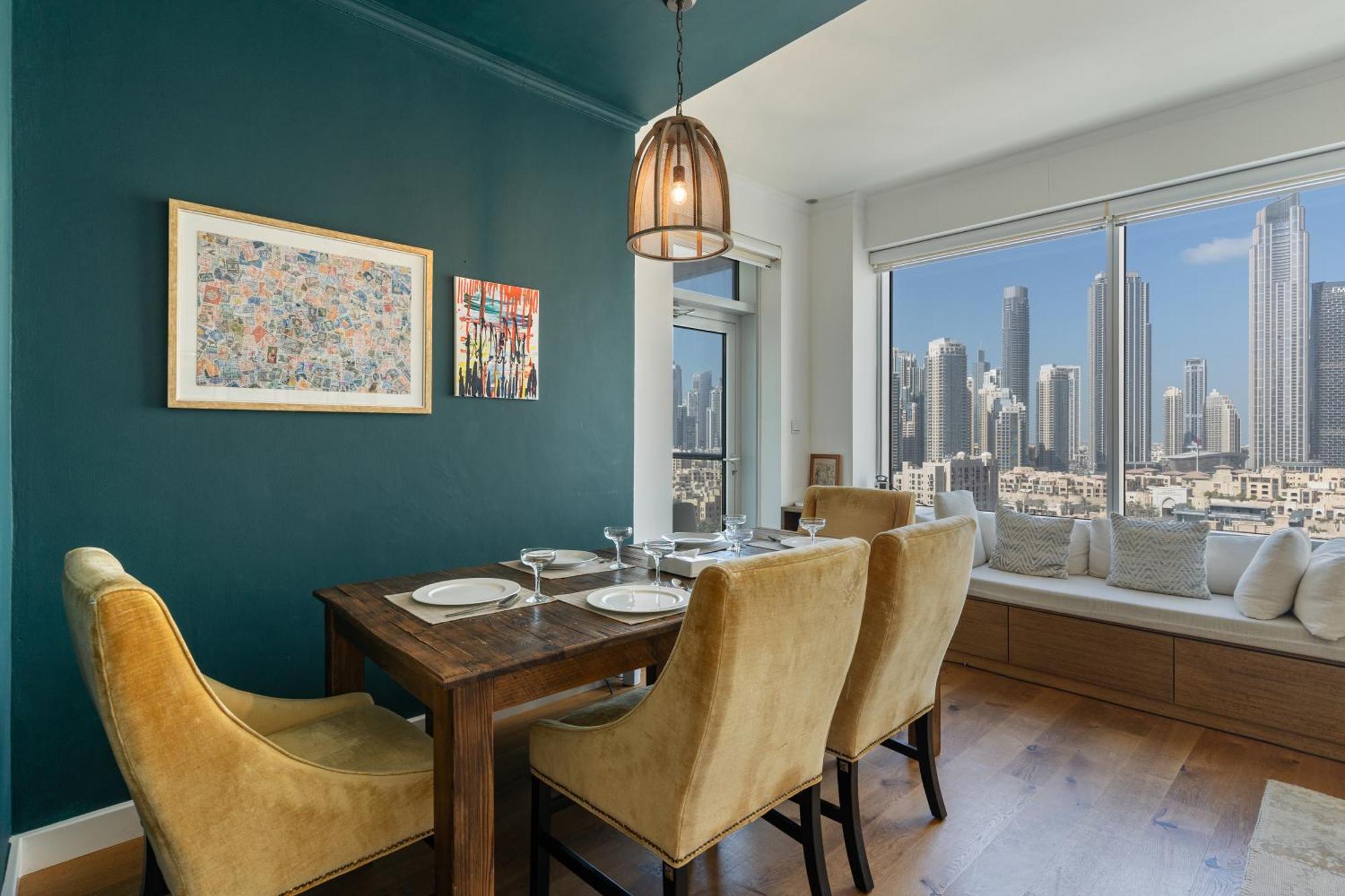 Chic 2Br Apartment, Prime Location Near Dubai Mall - Allsopp&Allsopp Exteriér fotografie