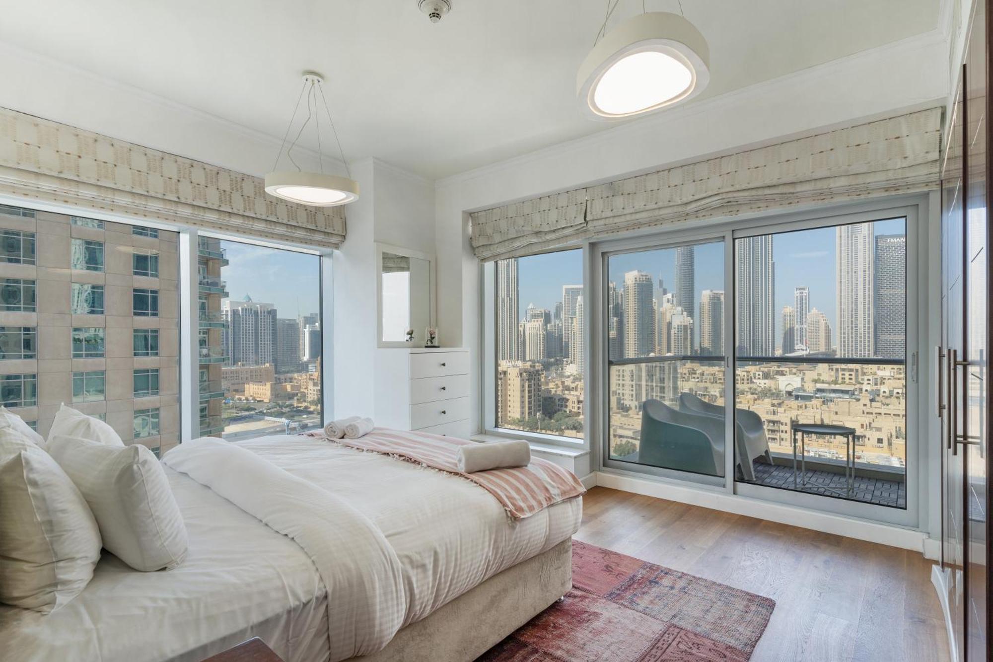 Chic 2Br Apartment, Prime Location Near Dubai Mall - Allsopp&Allsopp Exteriér fotografie