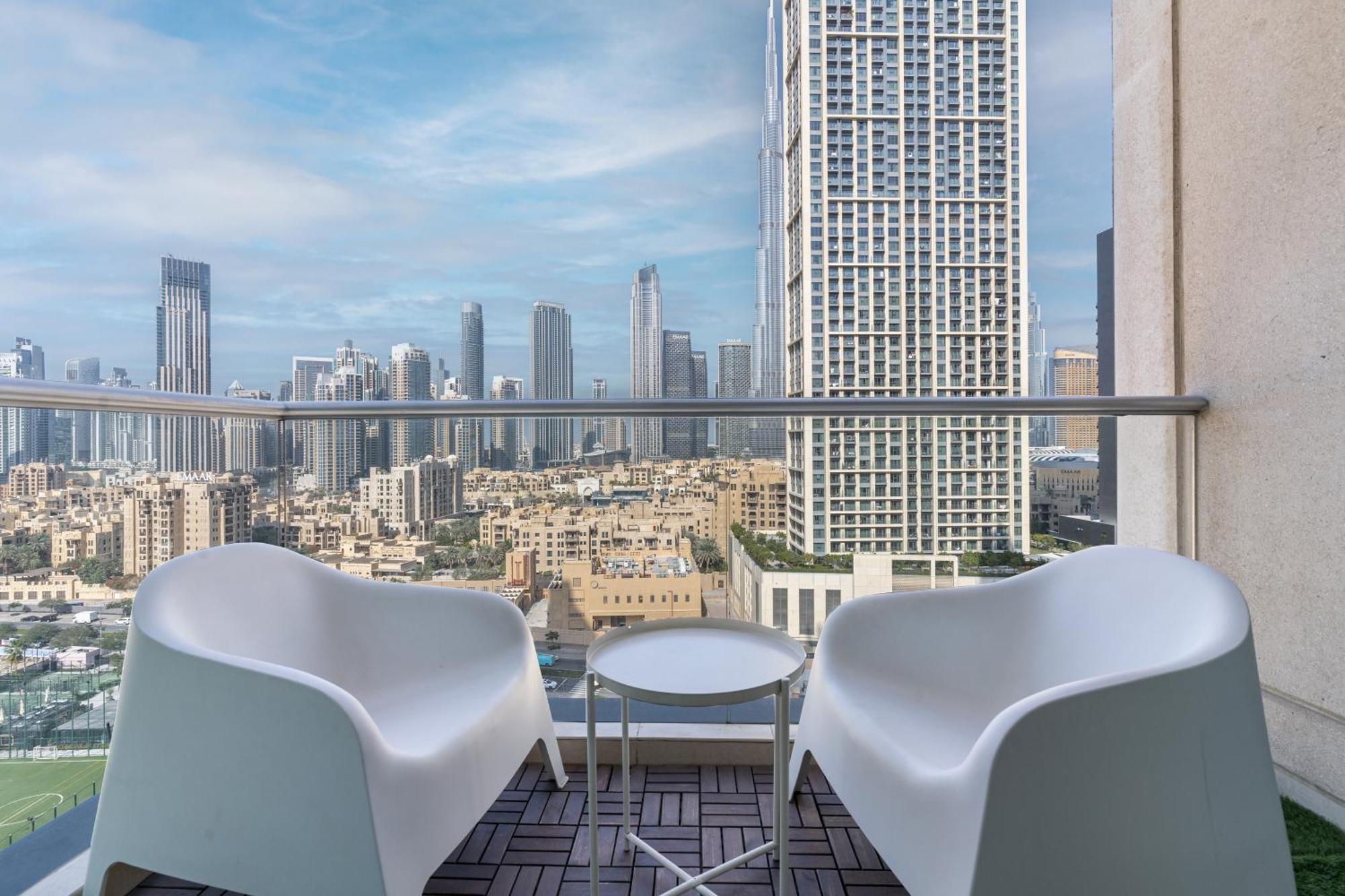 Chic 2Br Apartment, Prime Location Near Dubai Mall - Allsopp&Allsopp Exteriér fotografie